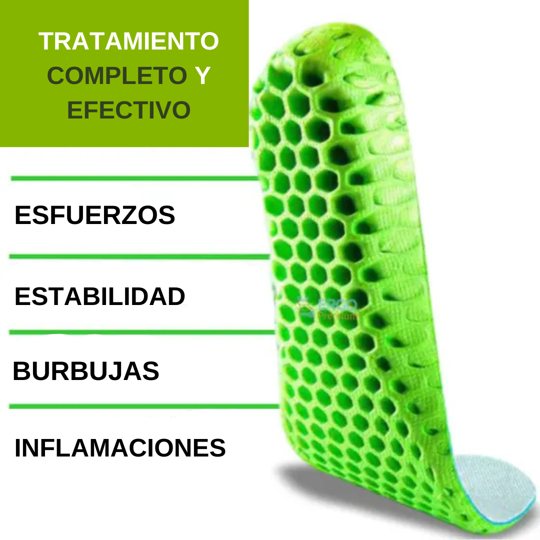 KIT CON 5 PARES DE PLANTILLAS ANTI-IMPACTO SOFT IMPACT